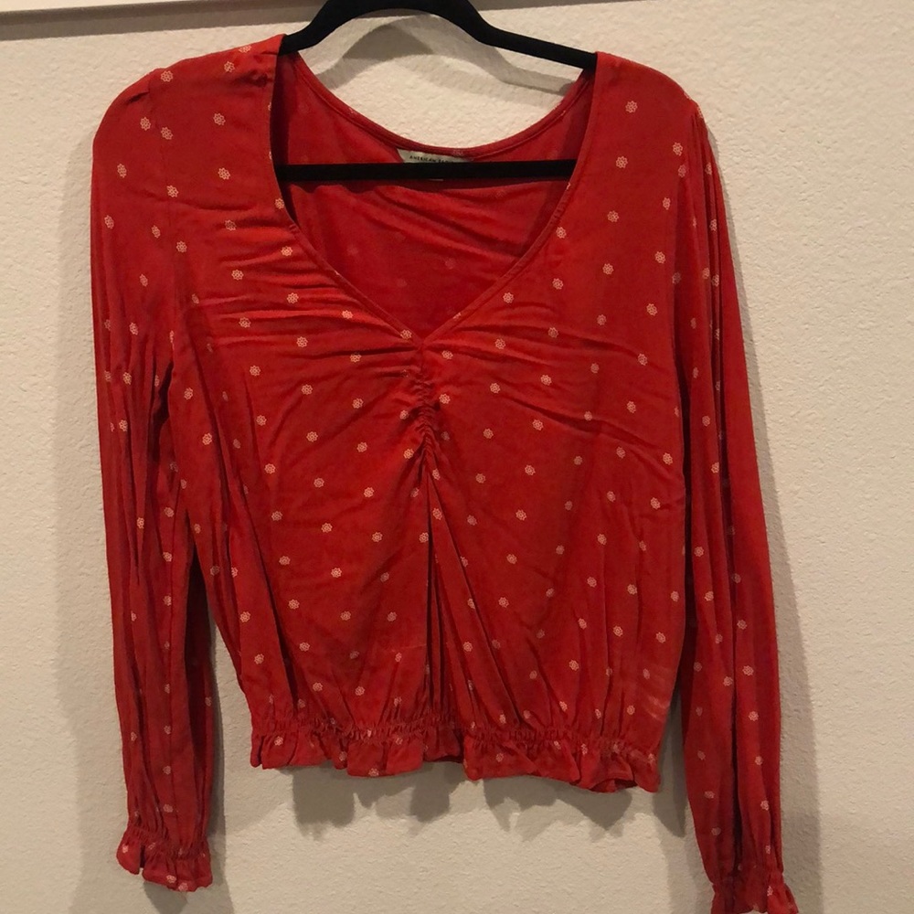 Long sleeve blouse
